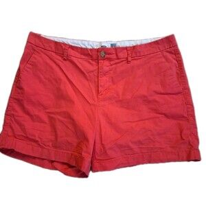 Women's Old Navy Dark Pink Chino Shorts Size 12